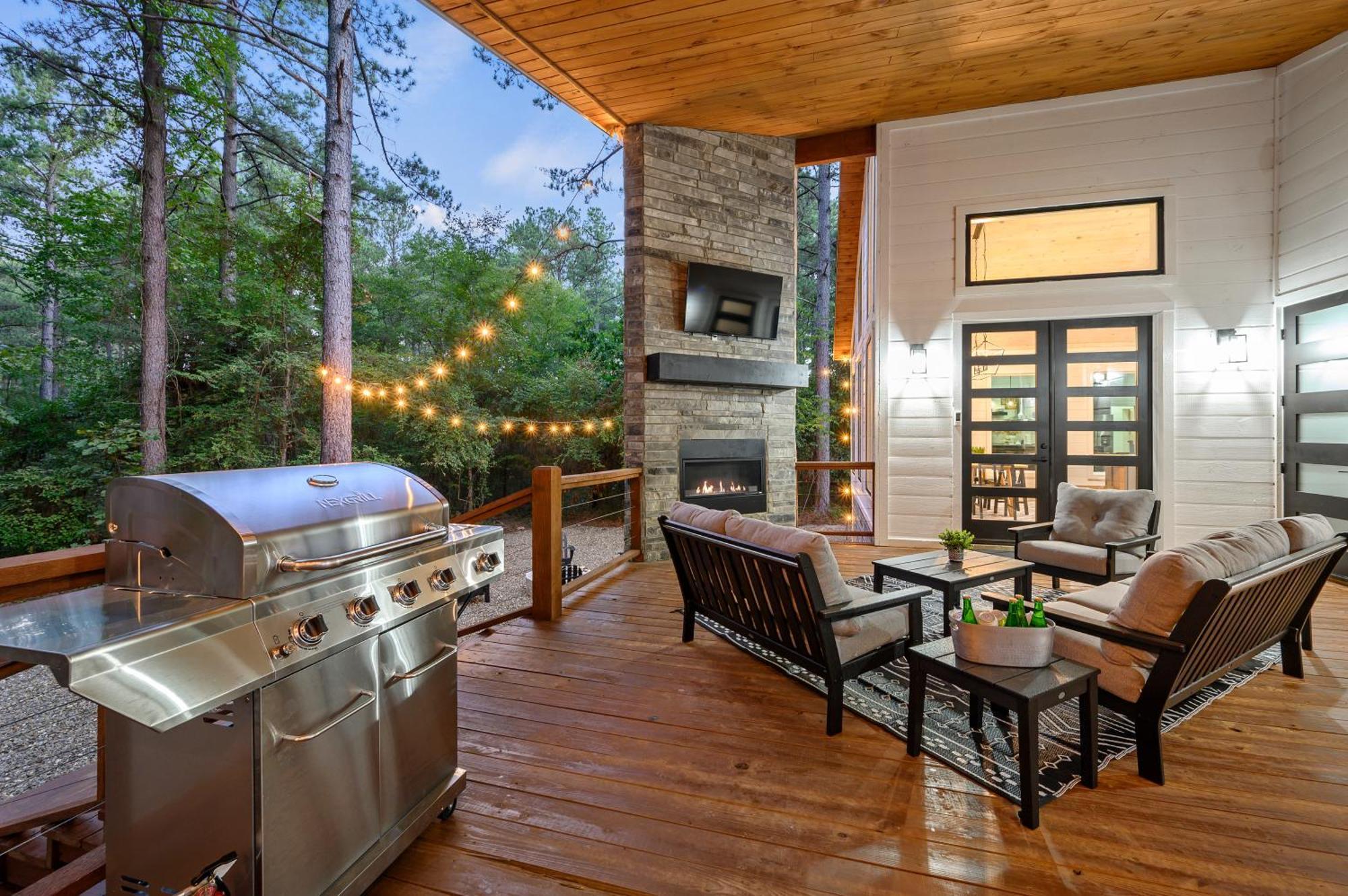 Two Knights Luxury Cabin Broken Bow Exterior foto