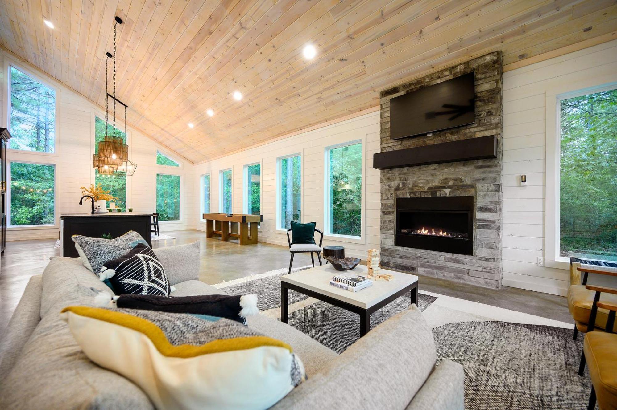 Two Knights Luxury Cabin Broken Bow Exterior foto